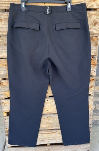 Ping Collection. Men’s Black Golf Trousers Size 36" Waist X 29" Leg - Picture 1 of 6