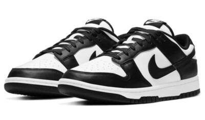 Size 11 - Nike Dunk Low Retro White Black Panda DD1391-100 Defect is Box Damage