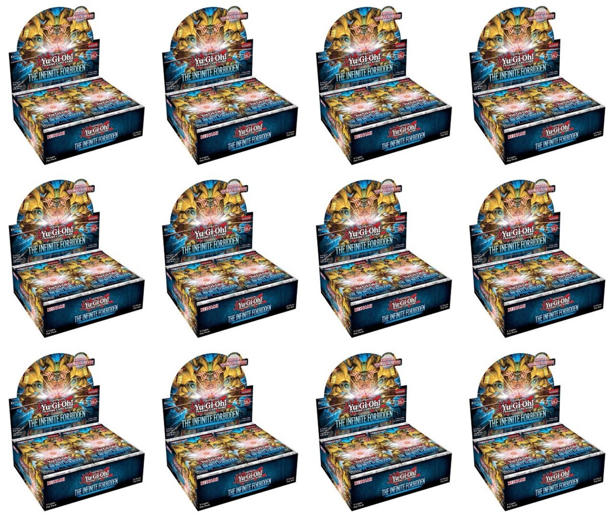 Yugioh The Infinite Forbidden Booster CASE (12 BOXES Yugioh The Infinite Forbidden Booster CASE (12 BOXES