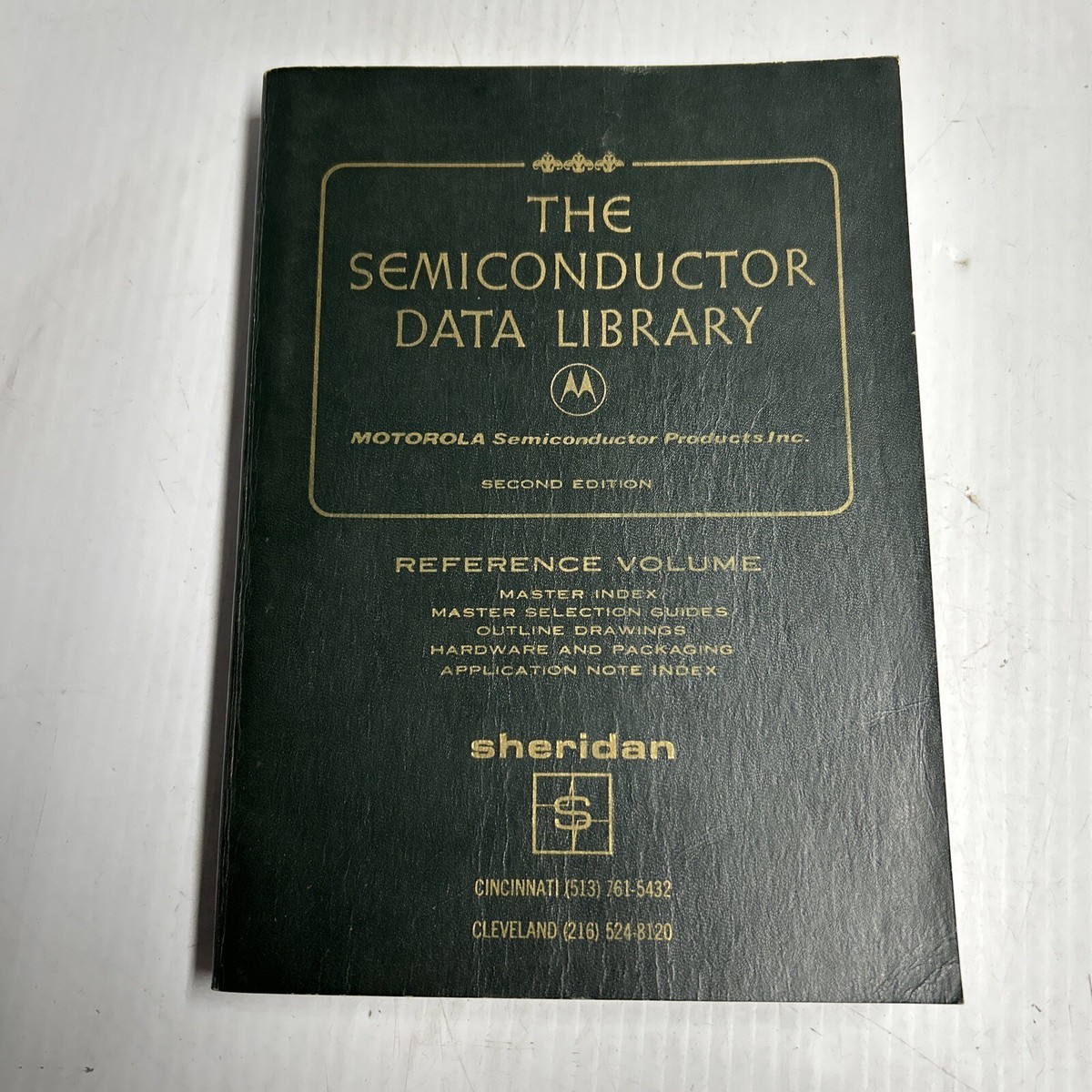 VINTAGE 1972 The Semiconductor Data Library by Motorola | eBay