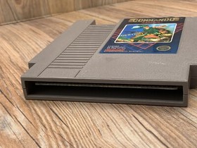 Commando NES - Cart Only Tested Works Authentic Nintendo Capcom