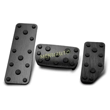 For Subaru Impreza Forester Ascent Legacy Black Footrest Brake Gas Pedal Cover