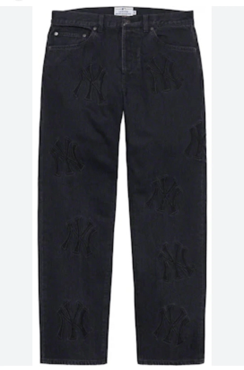 Jean noir Supreme x New York Yankees grand