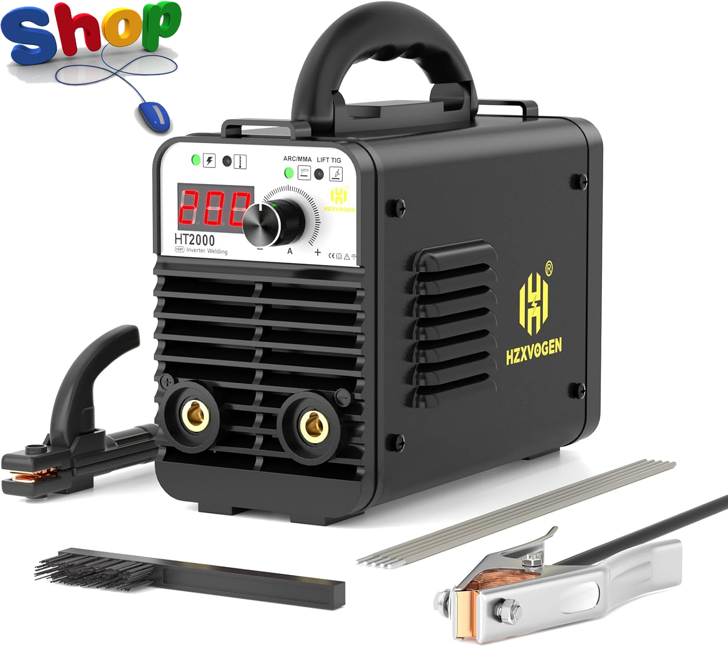 ARC Welder, 240V 2 in 1 IGBT Inverter Lift TIG/MMA Stick Welder, Mini Welder Mac