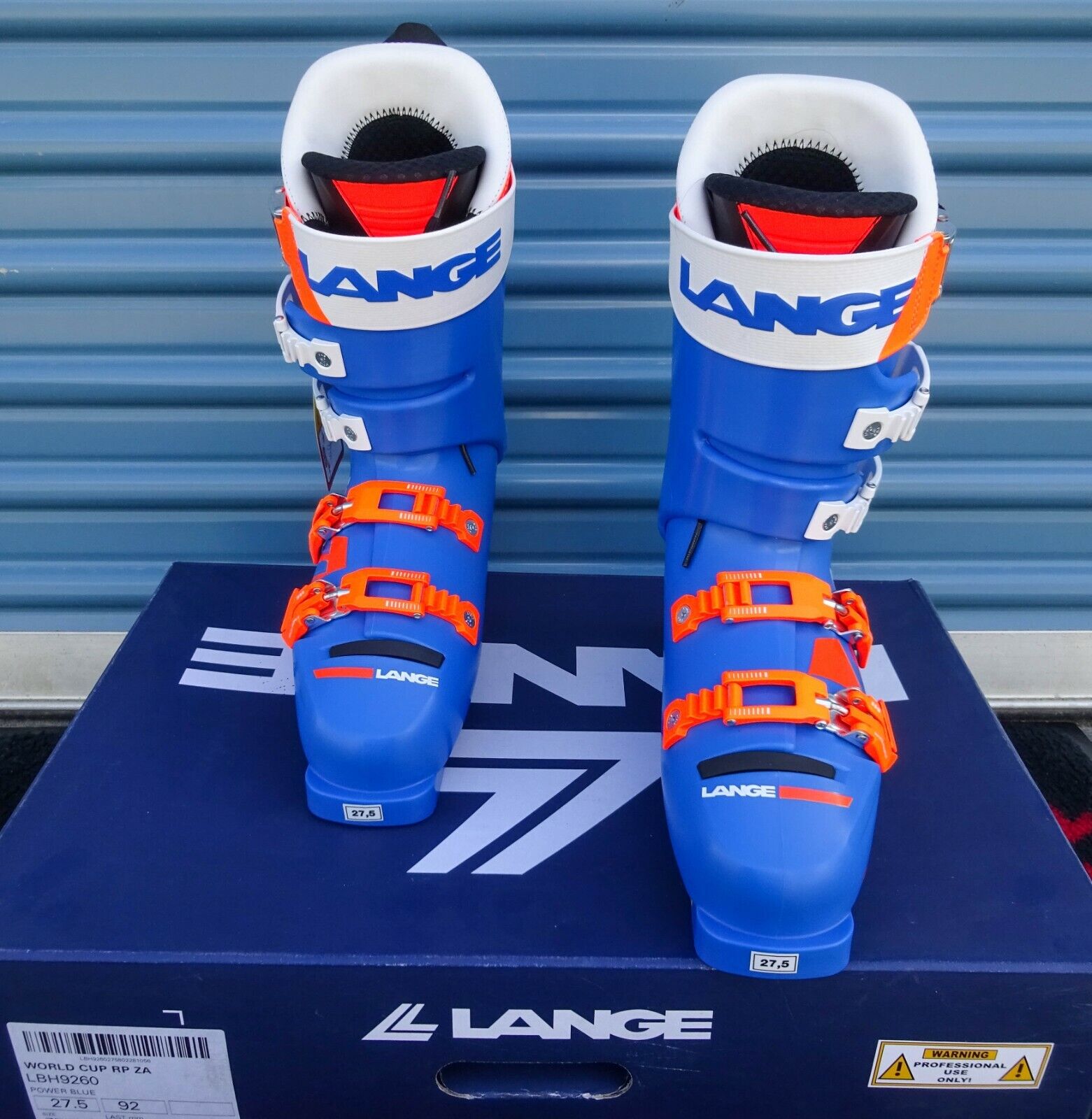 Lange World Cup RP ZA Ski Boots Brand New! Size 27.5