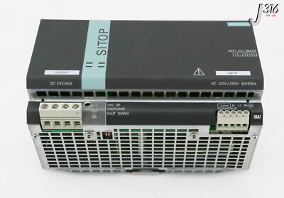 31478 SIEMENS SITOP MODULAR 40A 1/2 PH , POWER SUPPLY (NEW) 6EP1