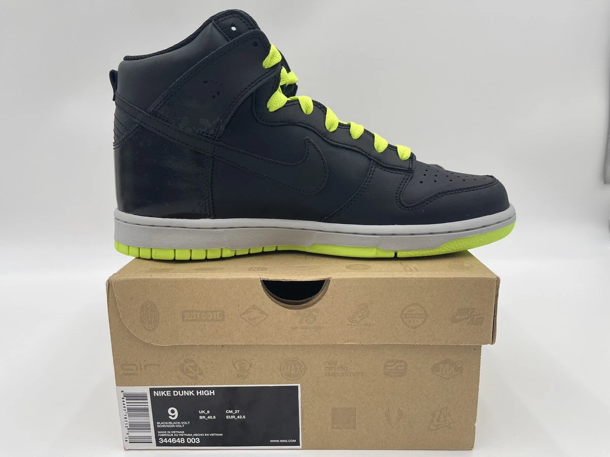 Nike Dunk High Black - 344648-003 for Sale | Authenticity