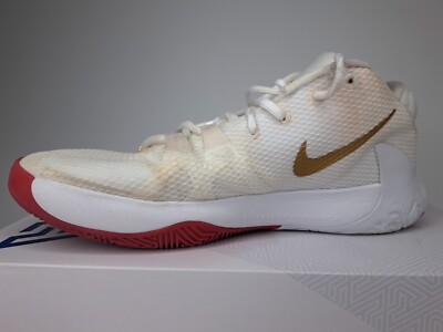 Size 10 - Nike Zoom Freak 1 Roses 2019 Giannis White/Metallic Gold
