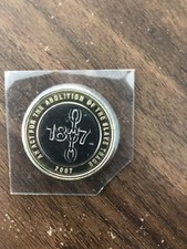 2007 £2 Two Pound Coin Abolition of Slavery Bunc Slave Trade DG.