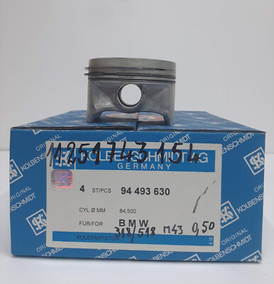 PISTONS SET W/RINGS/PINS KS 84.485mm - BMW E34/E36/Z3 - 11251743154 / 94493630