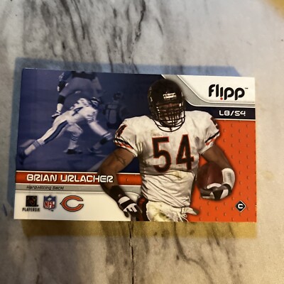NIP 2002 NFL BRIAN URLACHER flipp Book