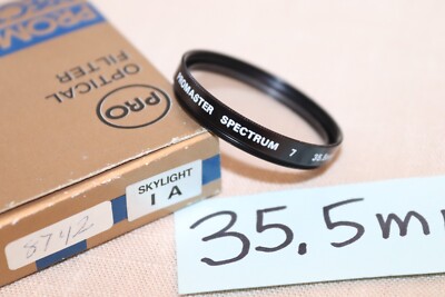 Vtg New Promaster Spectrum Seven 35.5mm SKYLIGHT 1B Filter Japan 35.5mm SKY 1B