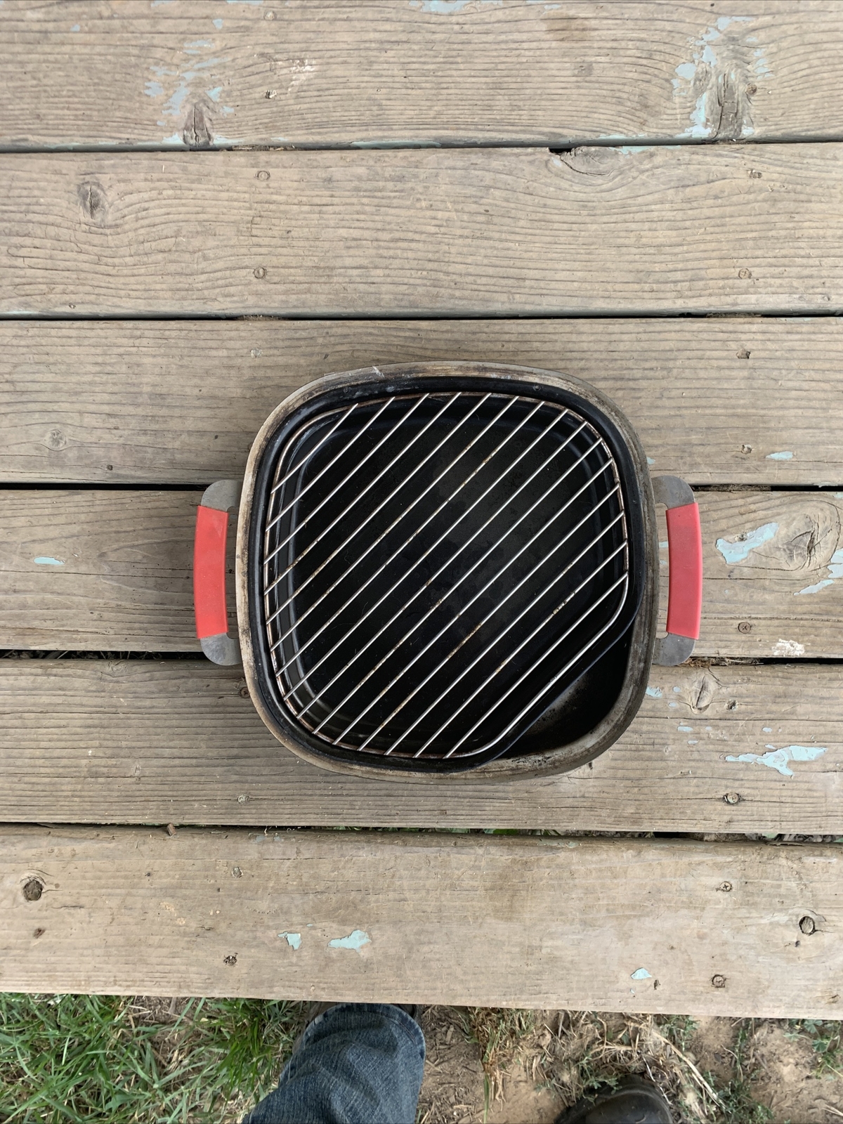 Charcoal Companion CC4132 KitchenQue Indoor Stovetop Smoker 13.5” x 12.