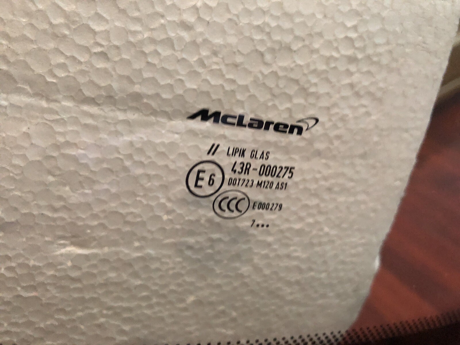 Mclaren 720 720S Windshield Windscreen Glass