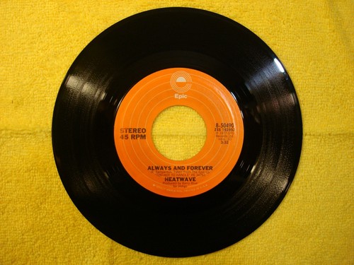 1977 HEATWAVE "ALWAYS AND FOREVER" 45rpm 7"