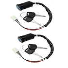 4-Wire Ignition Key Switch 2-Pack for ATV Dirt Bike 50cc-250cc