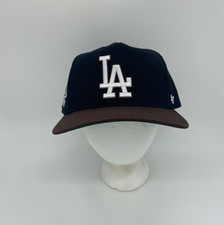 '47 Brand Los Angeles Dodgers MLB A-Frame Snapback Hat Cap Black Adjustable Mens