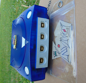💙 SEGA Dreamcast HKT 3020 Home Console  🌟 Clear white 💙 ✨ ❤️✨ ❤️see Thru