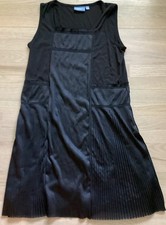 Simply Vera Wang Women's L Black Pure Night Party Cocktail Sleeveless Dress NEW