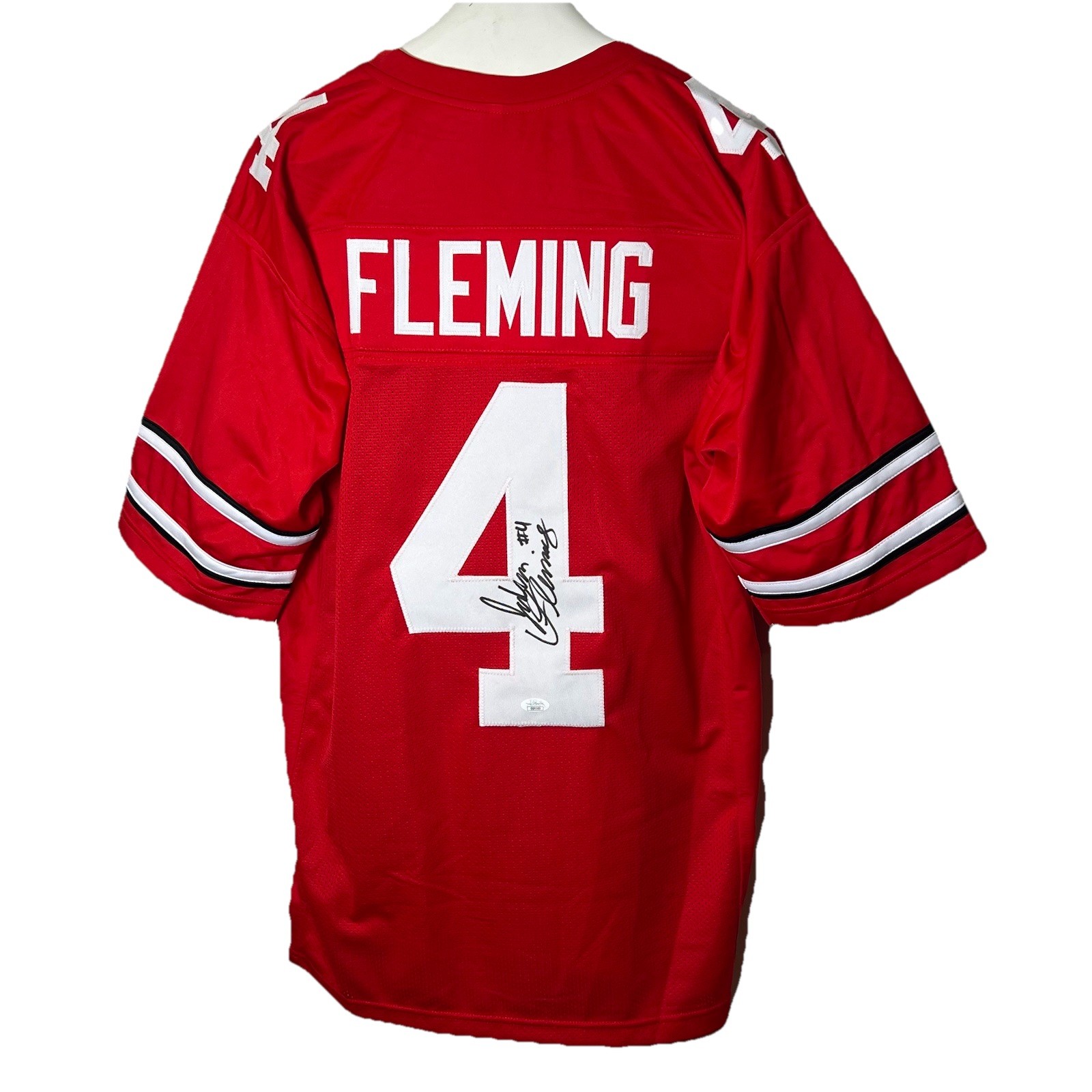Julian Fleming Autographed Signed Ohio State Buckeyes The Ohio State Buckees OSU Jersey JSA COA Penn State 
