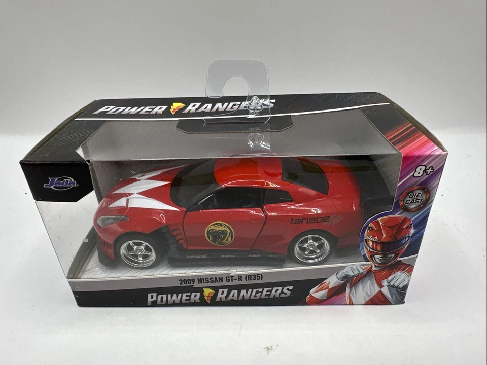 JADA Power Rangers 2009 Nissan GT-R 1/32 Scale Diecast New In Box - Image 2 of 4