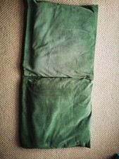 2 sage green polyester corduroy cushion covers 45cm x 45cm George Asda 