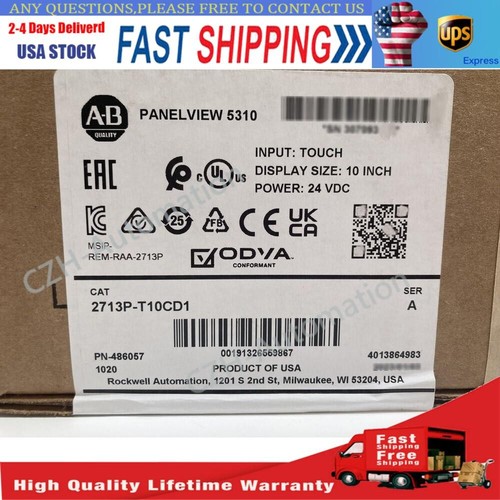 2713P-T10CD1 Panelview 5310 Terminal AB 2713PT10CD1 Factory Sealed US ...