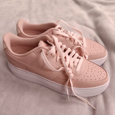 Nike Court Vision Low Women's Trainers, Size UK 9, Pink white