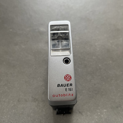 Bauer Ultrablitz E 161 Blitz Blitzgerät Aufsteckblitz Flash - Mittenkontakt