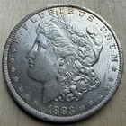 1883 Morgan Silver Dollar - Minted During The Chester Arthur Administration. #24