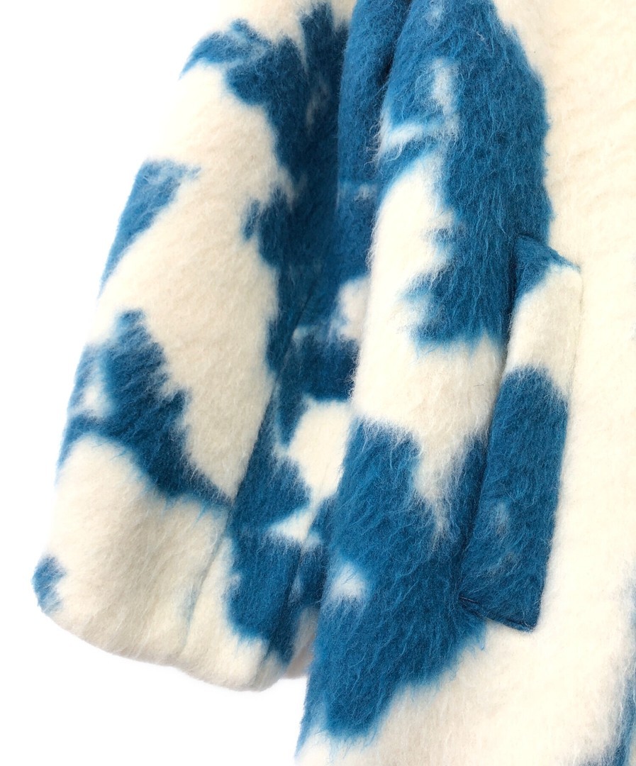 Ameri UND SHADOW FLOWER WOOL COAT 2320760360 Whit… - image 4