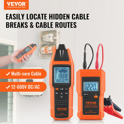 Subterranean Wire Tracker, Up to 3 FT Detection Depth, Hidden Wires