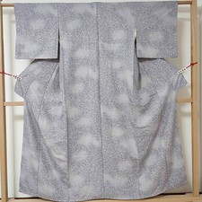 decision Koshida kimono Sleeve 63 Length 155.5 Pure silk Fine pattern