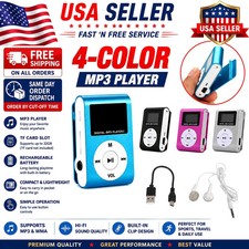 Mini Portable Clip MP3 Player Sport Running Music Play Support Micro SD Card NEW