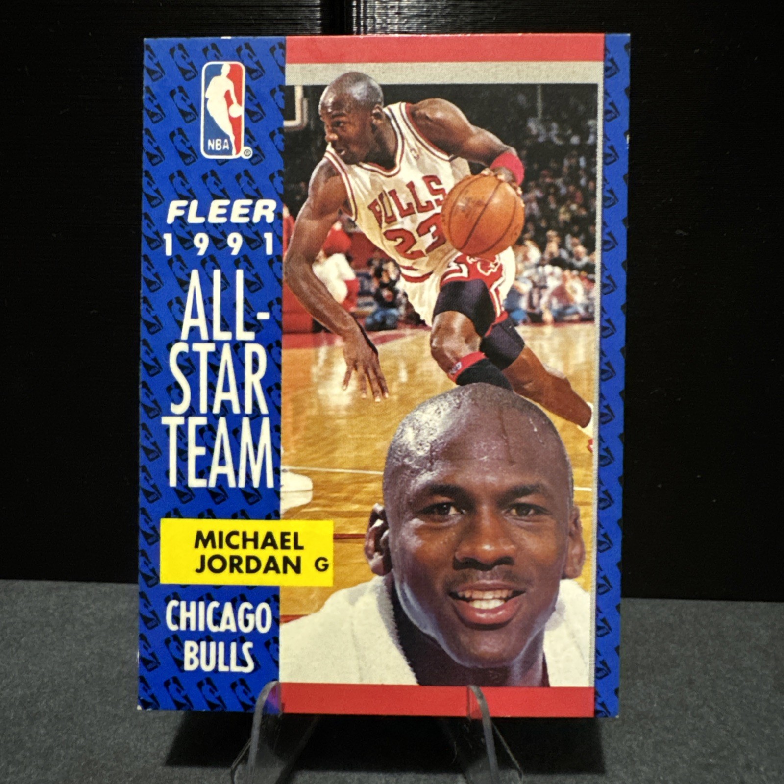 1991-92 Fleer Michael Jordan AS #211 - Chicago Bulls