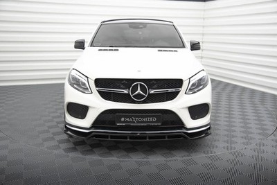 Street+ Spoilerlippe Front Ansatz V.2 passend für Mercedes GLE Coupe 43 AMG / AM