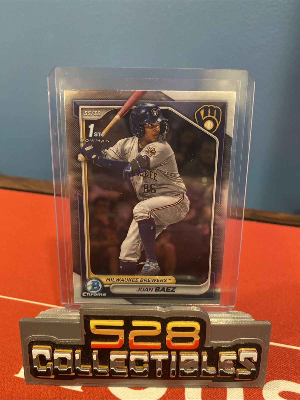 2024 Bowman Chrome #BCP-160 Juan Baez 1st Prospects