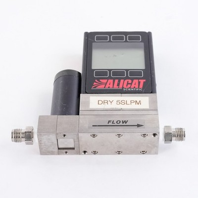 Alicat Scientific MC-5SLPM-D/5M Mass Flow Controller 5'' w/ Display MC5SLPMD5M