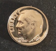 1970-S Proof Roosevelt Dime Clad 10C US Coin Ungraded Free Shipping