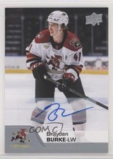 2020-21 Upper Deck AHL Auto Brayden Burke #96 Auto 05iv