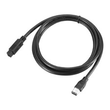 1.8M IEEE 1394 Cable, 6 Pin Male to 9 Pin Male 800Mbps Adapter Cable