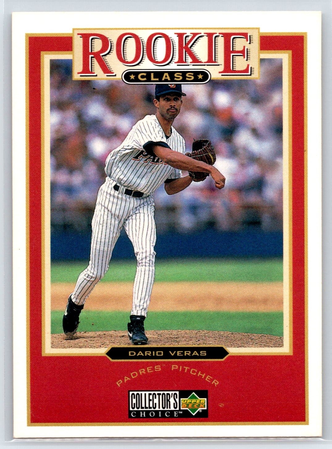 1997 Collector's Choice Dario Veras Rookie San Diego Padres RC #23