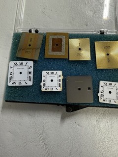Cartier Watch Dial Lot For Parts And Repair No Reserve 8 Dials Vintage