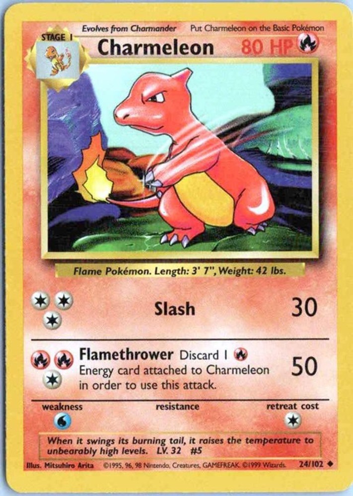 Charmeleon 24/102 BS Lightly Played