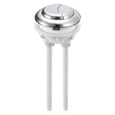 Toilet Tank Button Dual Push Flushing Toilet Button for 48mm 1.89" Hole