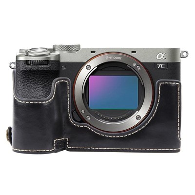 Custodia Protettiva per Fotocamera per Fuji, Borsa per Fotocamera in Pelle PU con Tracolla Regolabile per Fotocamera Fuji InstaxMini 12, Mini Borsa per Fotocamera (Blu