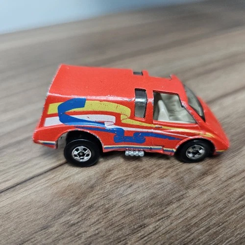 Vintage Hot Wheels Hi-RAKERS Vette Van Red 1979 Hong Kong Diecast
