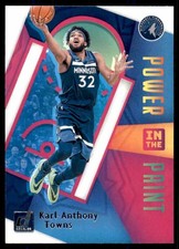 2020-21 Donruss Power In The Paint Karl-Anthony Towns #6