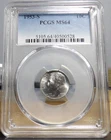 1953 S Roosevelt Dime .900 Silver PCGS MS64 #40500528