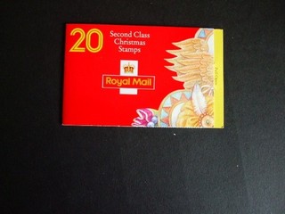 GB 1994 Christmas Folded Booklet LX7. 20 x 2ND Class @ 19p. Mint Stamps